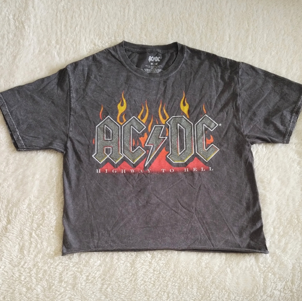 ⚡AC/DC⚡ Highway🛣️ to Hell😈 Official Logo Tee - Picture 9 of 10